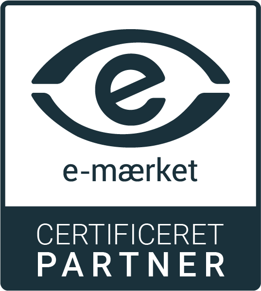 AWORK Webbureau er Certificeret Partner hos e-mærket